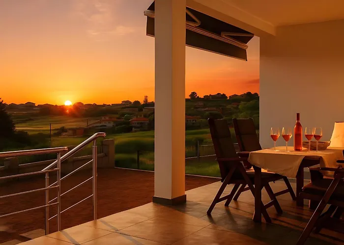 Sunset Sea View Cottage Nea Poteidaia fotoğrafı