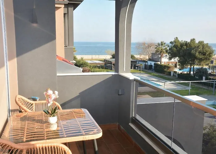 Luxury Sea Apartment - 2 Bedrooms - Big Balcony Skala Korinou照片