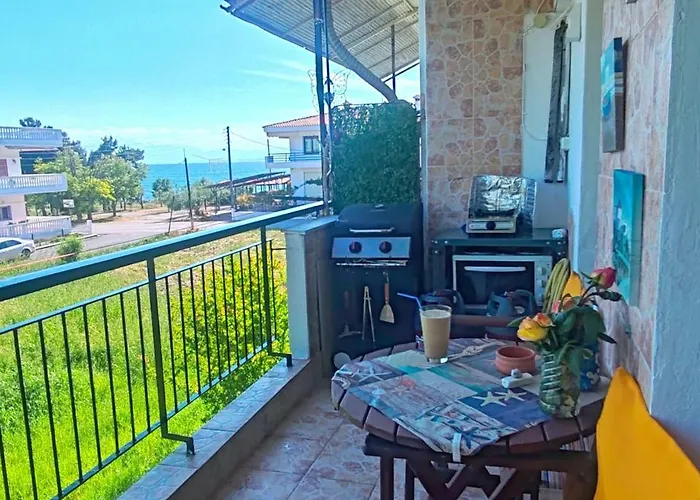 Angel Village Sea View Studio Near Perea, Agia Triada And Skg Airport Angelochorion foto